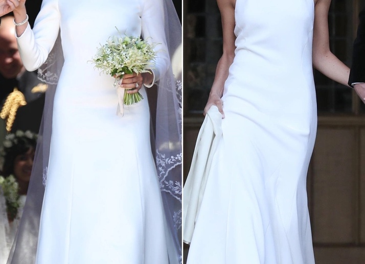 Российские фэшн-эксперты комментируют свадебное платье Меган Маркл