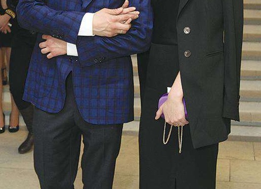 Агата Муцениеце и Павел Прилучный переборщили с пиджаками